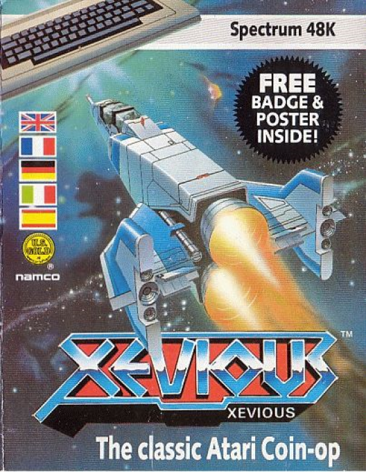 Xevious box art