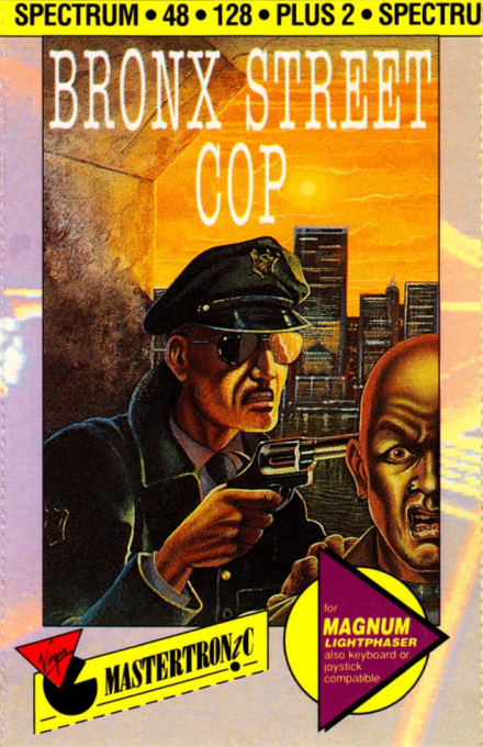 Bronx Street Cop box art