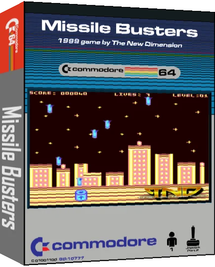 Missile Busters — box-3D (CUS)