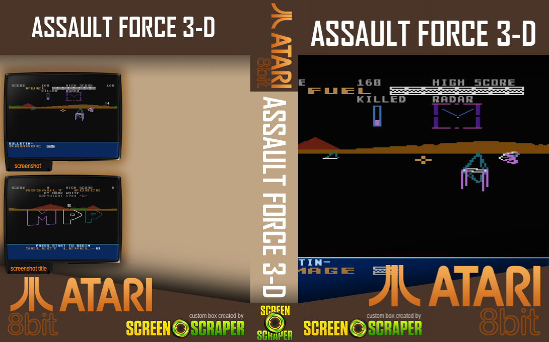 Assault Force 3-D — box-texture (SS)