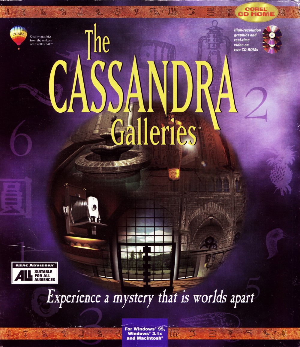 The Cassandra Galleries box art