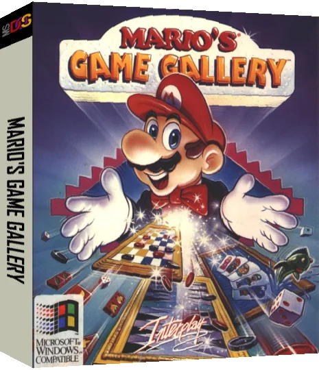 Mario's Game Gallery — box-3D (US)