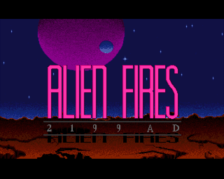Alien Fires 2199 AD — sstitle (US)