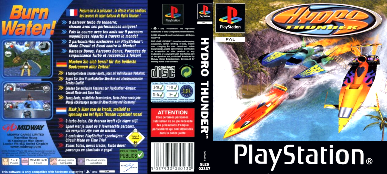 Hydro Thunder — box-texture (EU)