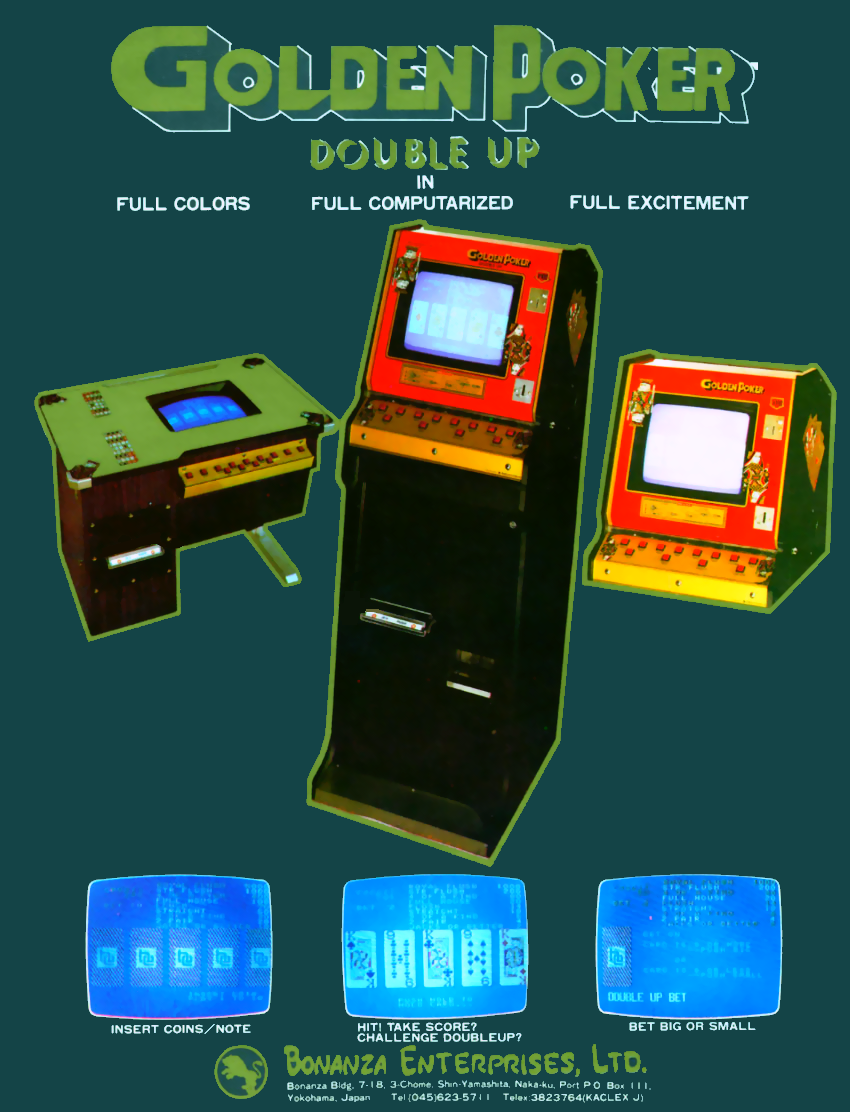 Golden Poker Double Up box art