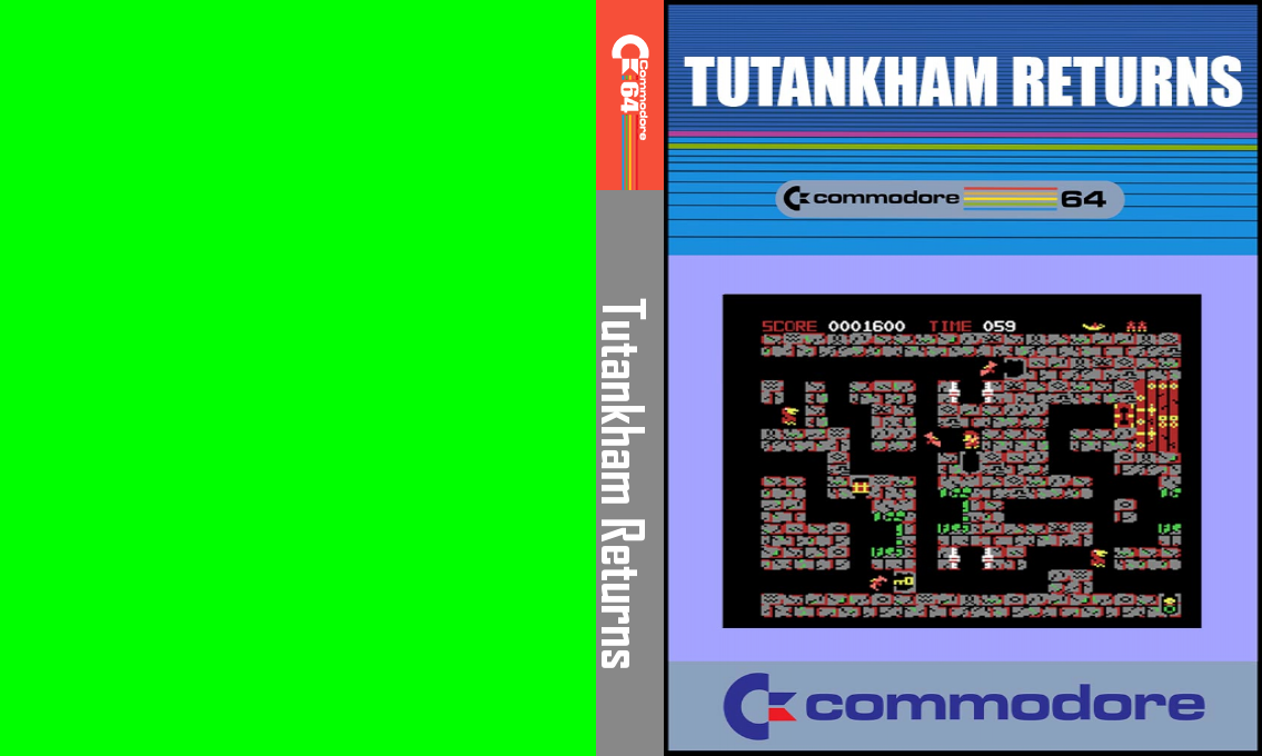 Tutankham Returns — box-texture (CUS)