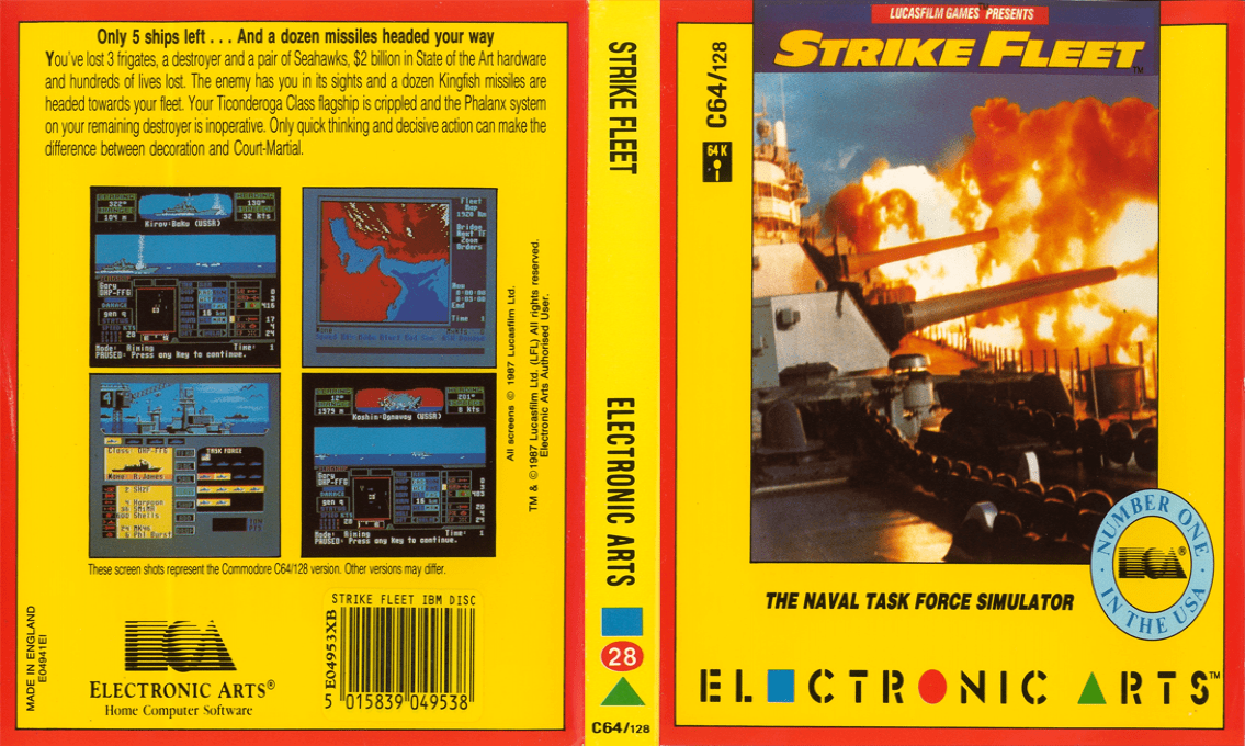 Strike Fleet — box-texture (EU)