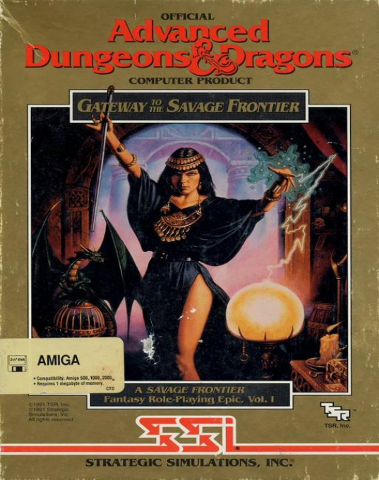 Advanced Dungeons & Dragons - Gateway to the Savage Frontier - A Savage Frontier Fantasy Role-Playing Epic, Vol.I box art