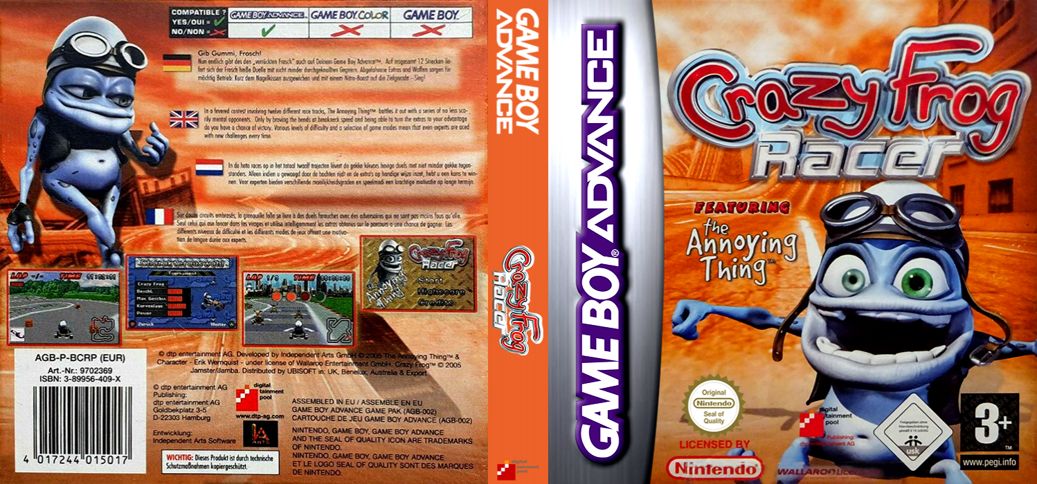 Crazy Frog Racer — box-texture (EU)