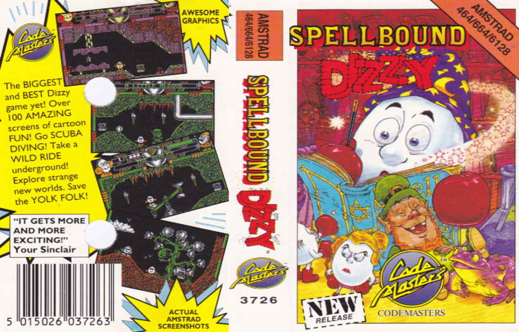 Dizzy 5 - Spellbound Dizzy — box-texture (EU)