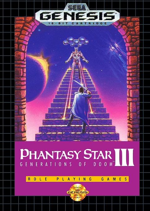 Phantasy Star 3 - Generations Of Doom box art
