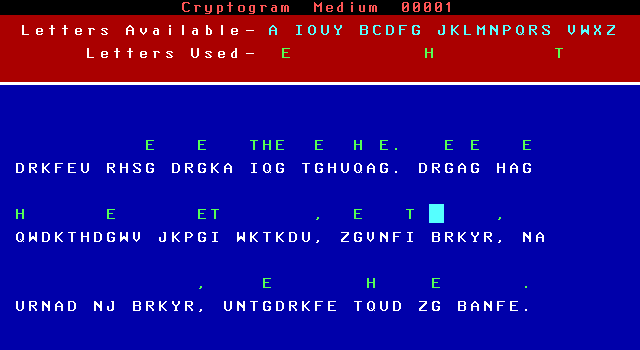 Computer Puzzles Unlimited — ss (WOR)
