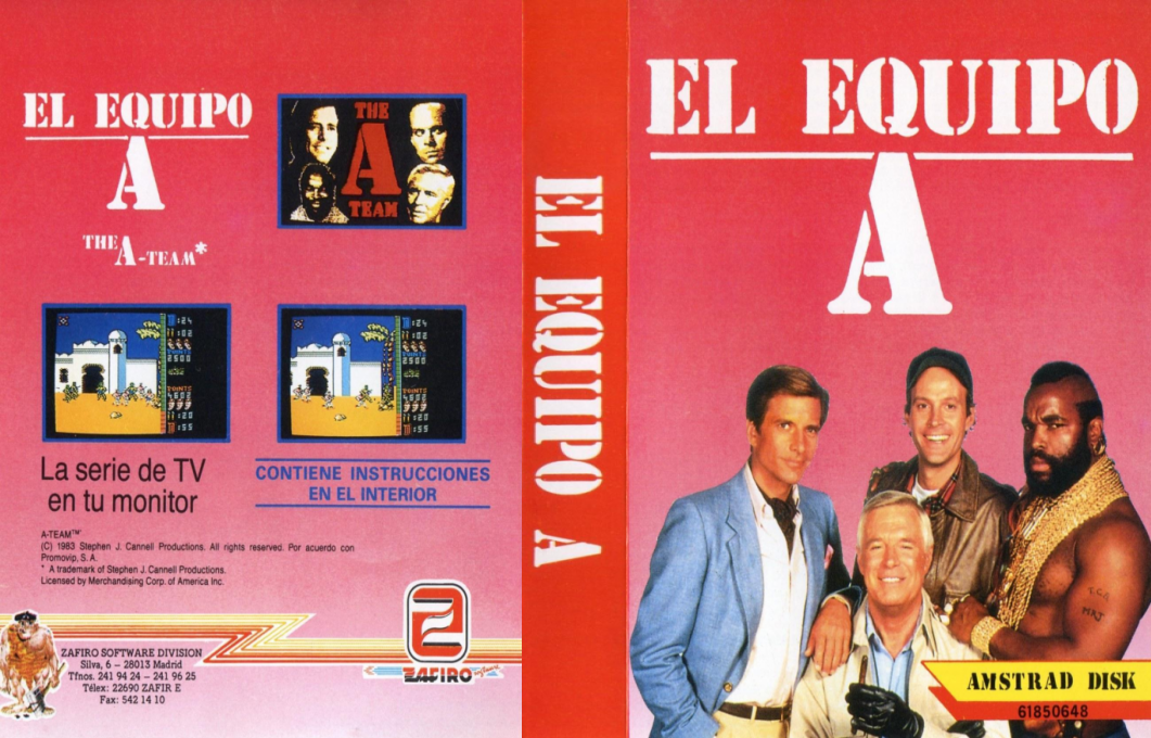 Equipo A, El — box-texture (SP)