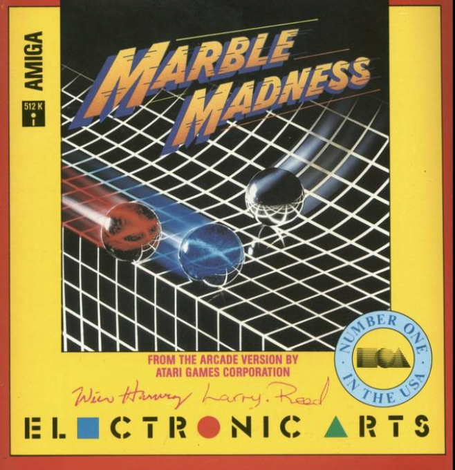 Marble Madness — box-2D (EU)