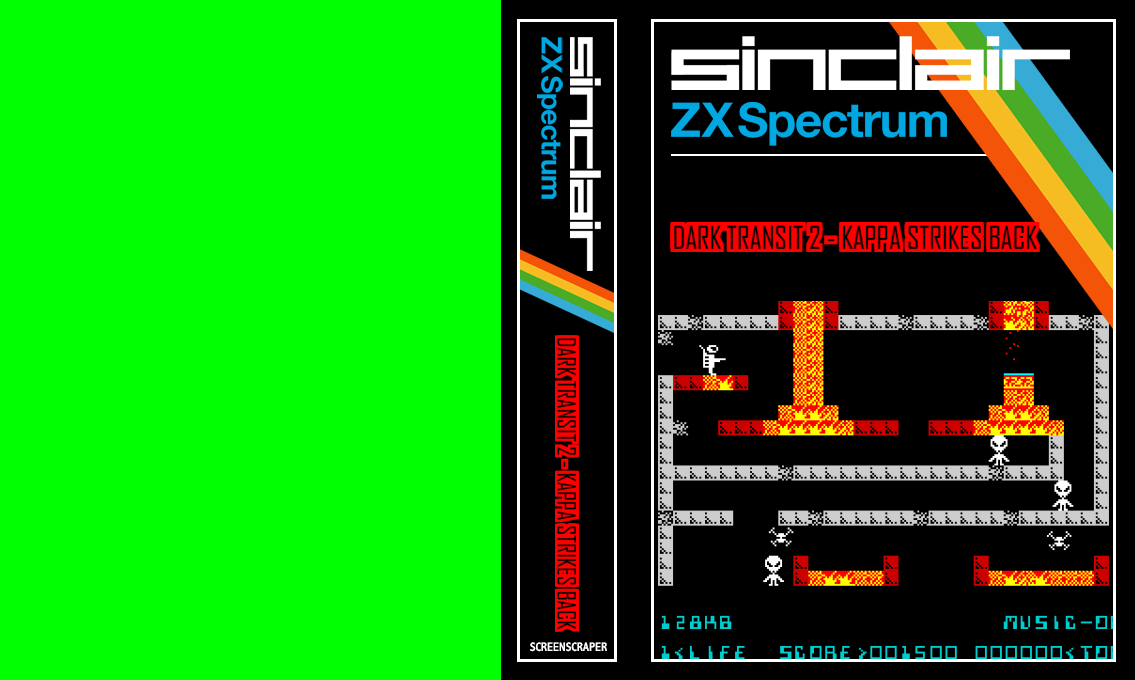 Dark Transit II : Kappa Strikes Back — box-texture (SS)