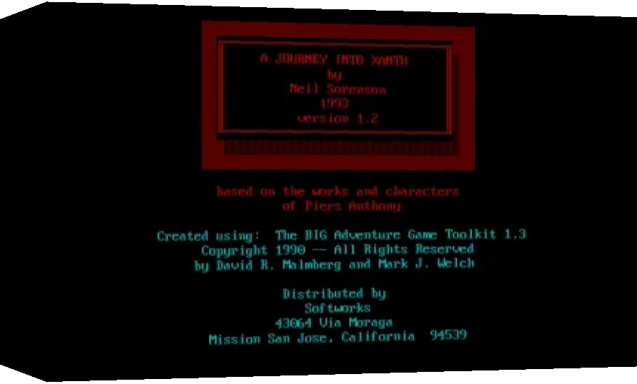 Journey Into Xanth, A — box-3D (WOR)