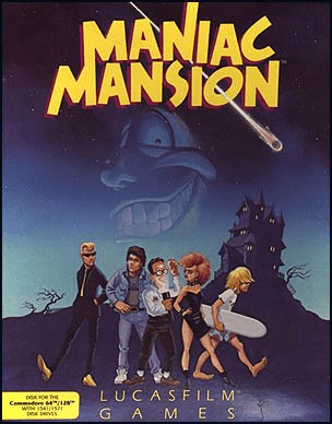 Maniac Mansion — box-scan (EU)