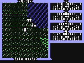 Ultima 3 - Exodus Gold — ss (WOR)
