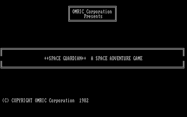 Space Guardian — sstitle (US)