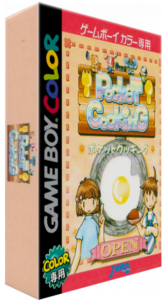 Pocket Cooking — box-3D (JP)