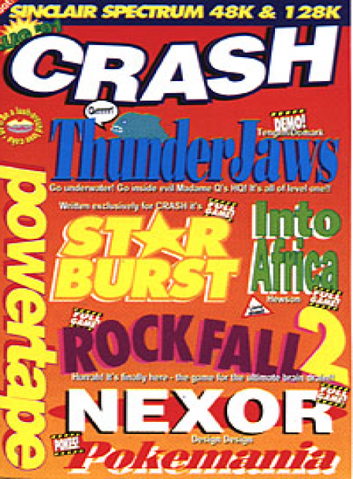 Rockfall II - The Crash Readers Edition box art