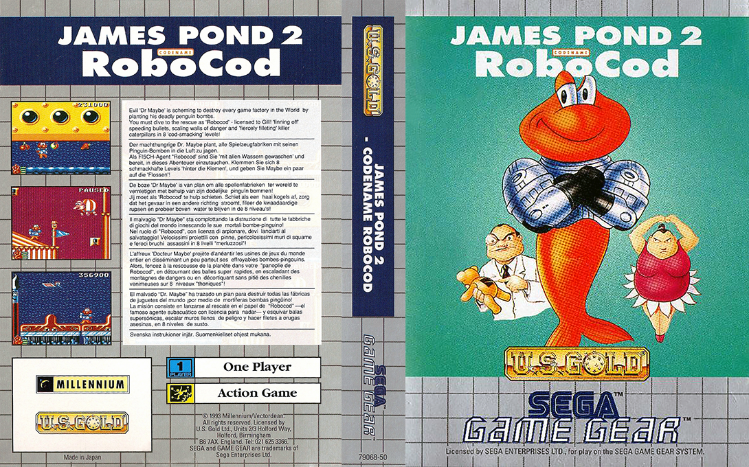 James Pond 2 - Codename - Robocod — box-texture (EU)
