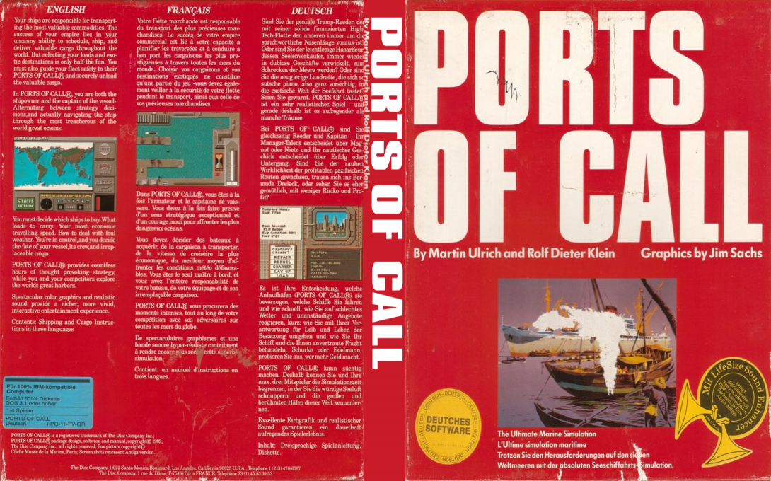 Ports Of Call — box-texture (EU)