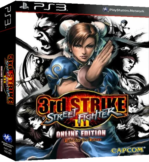 Street Fighter III - 3rd Strike Online Edition — box-3D (WOR)