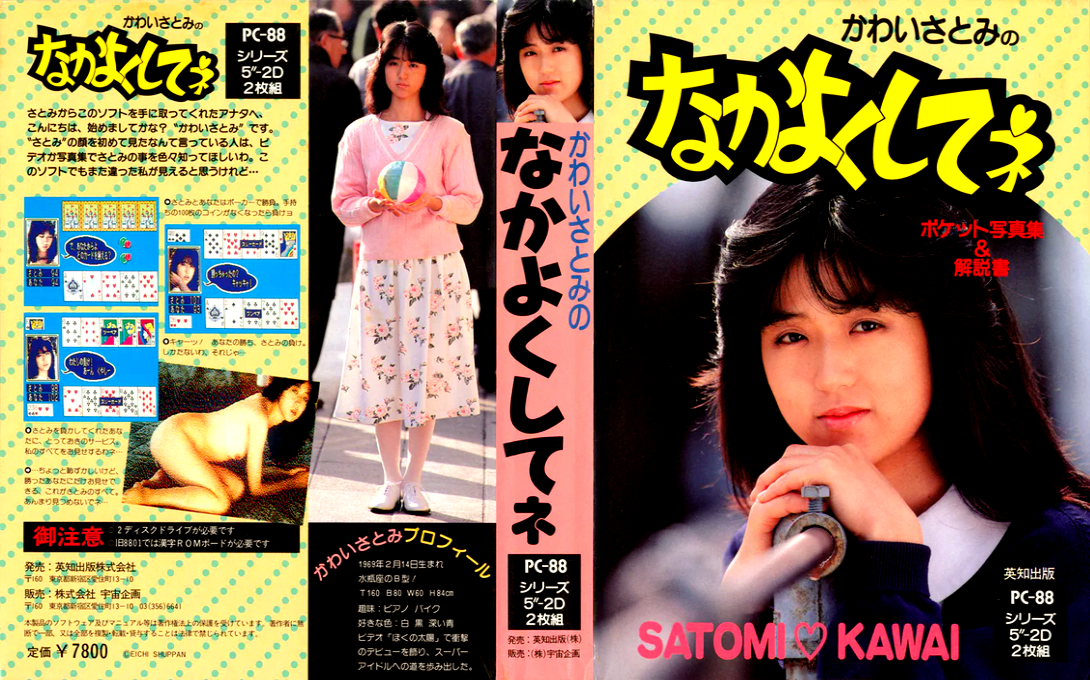 Kawai Satomi No Nakayoku Shitene — box-texture (JP)