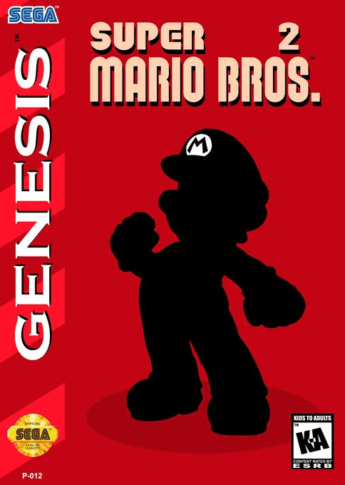 Super Mario Bros. 2 1998 box art