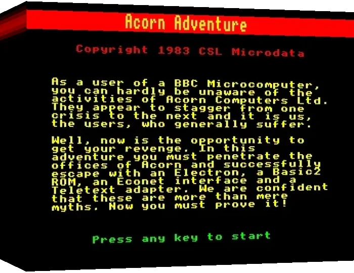 Acorn Adventure — box-3D (WOR)
