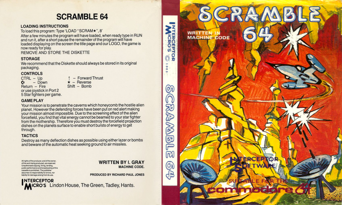 Scramble 64 — box-texture (EU)