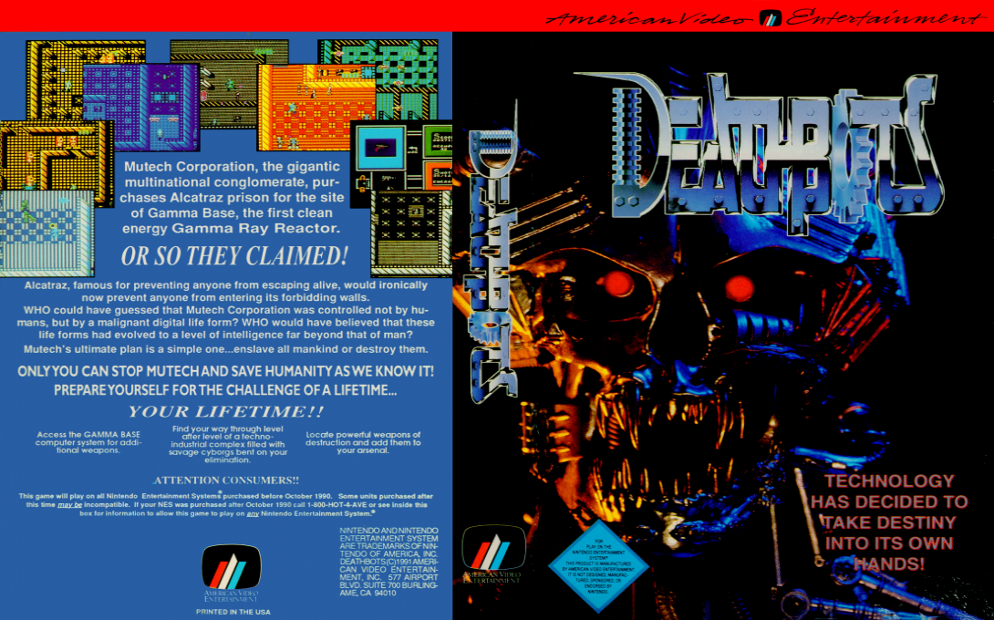 Deathbots — box-texture (US)