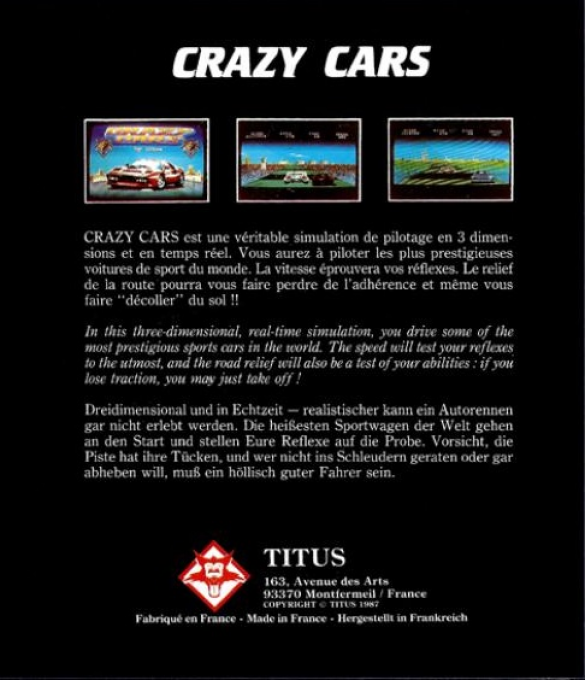 Crazy Cars — box-2D-back (EU)