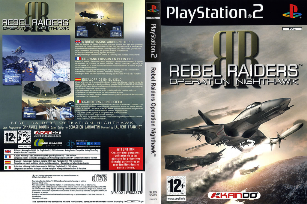 Rebel Raiders - Operation Nighthawk — box-texture (EU)