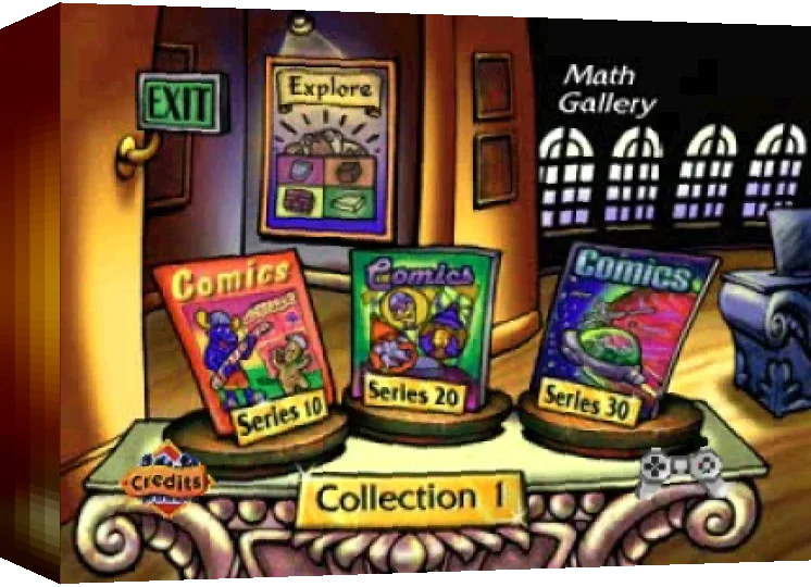 ZZZ(notgame):Math Gallery - Collection 1 — box-3D (US)