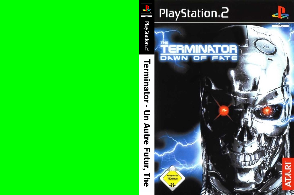 Terminator - Un Autre Futur, The — box-texture (DE)