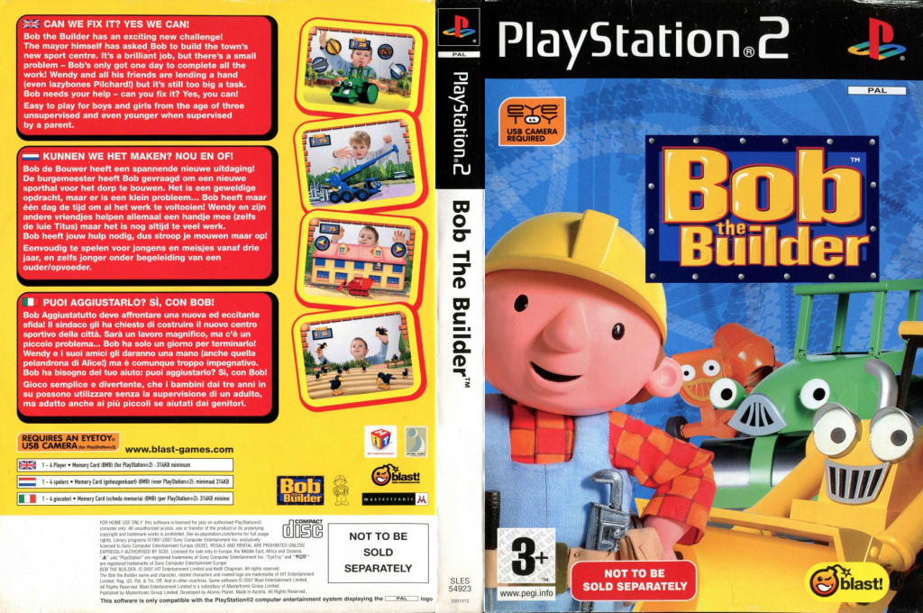 Bob The Builder — box-texture (EU)