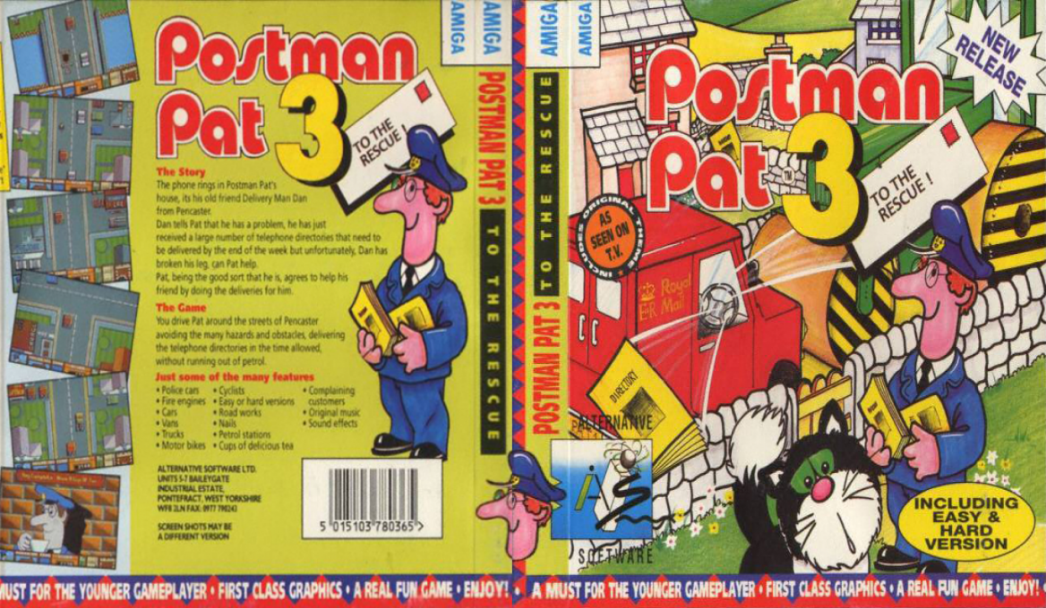 Postman Pat 3 - To the Rescue! — box-texture (EU)