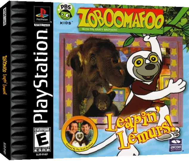 Zoboomafoo - Leapin' Lemurs! — box-3D (US)