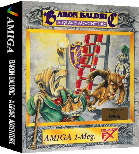 Baron Baldric - A Grave Adventure — box-3D (EU)