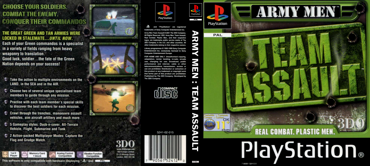 Army Men - Team Assault — box-texture (EU)