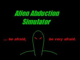 Alien Abduction Simulator — sstitle (WOR)