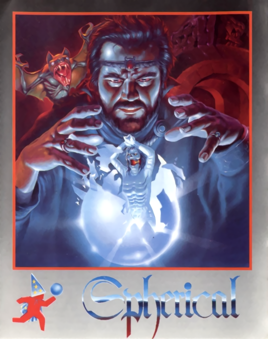 Spherical box art