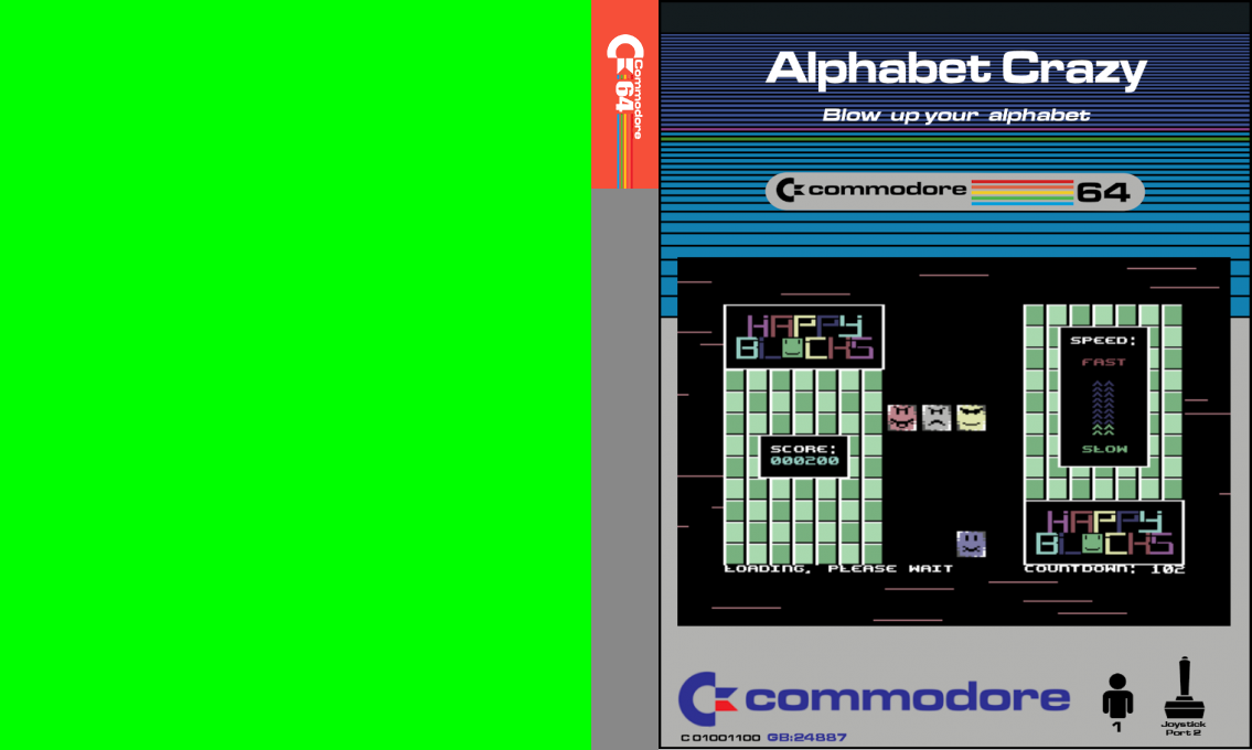 Alphabet Crazy — box-texture (CUS)
