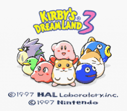Hoshi no Kirby 3 — sstitle (WOR)