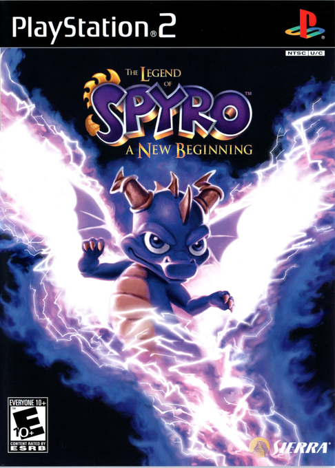 Legend of Spyro, The - A New Beginning box art
