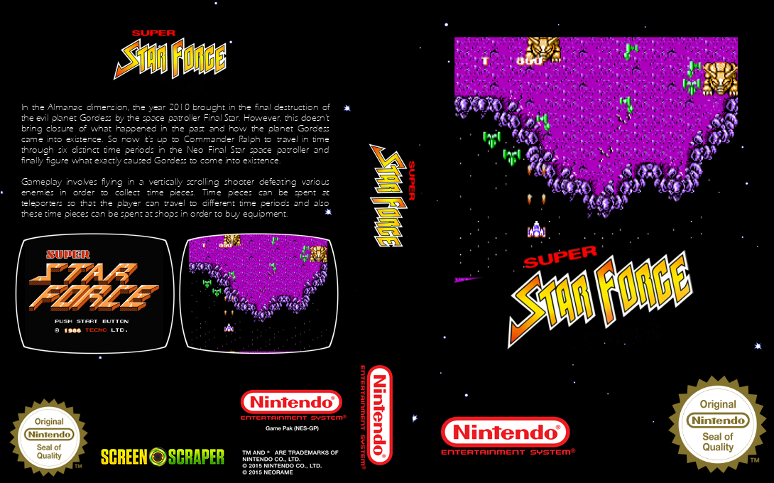 Super Star Force - Jikuureki No Himitsu — box-texture (SS)
