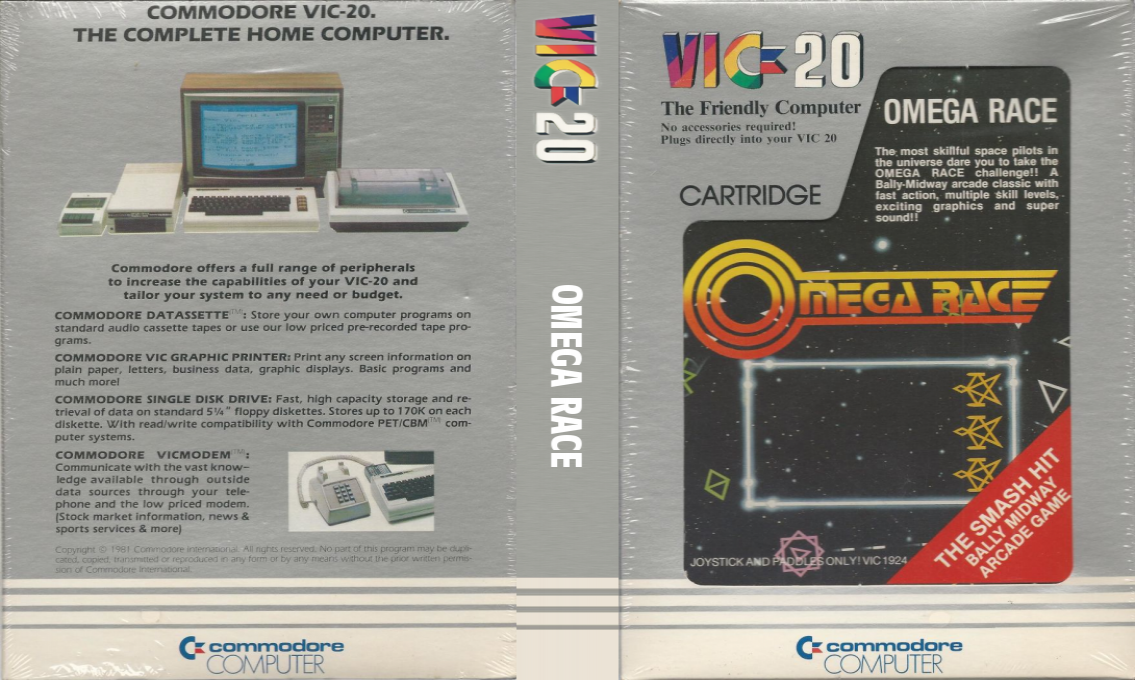 Omega Race — box-texture (US)