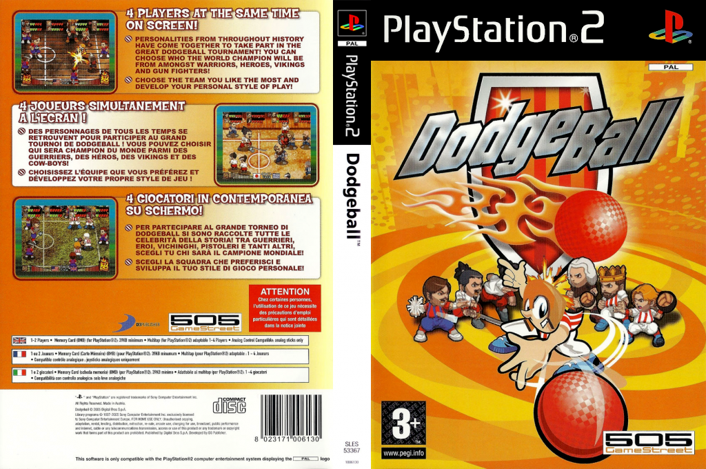 Simple 2000 Series Vol. 49 - The Dodgeball - World Champion Dodge Baller — box-texture (EU)